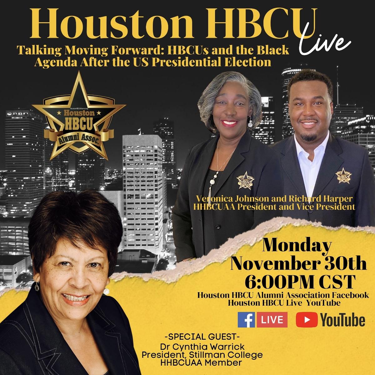 Topic HBCUs and the Black Agenda After the US Presidential Election